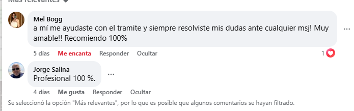 Referencia de cliente 2
